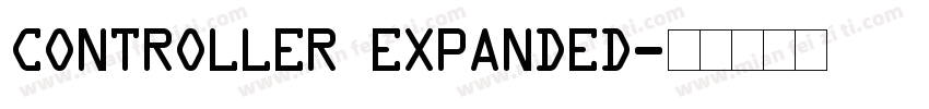 controller expanded字体转换